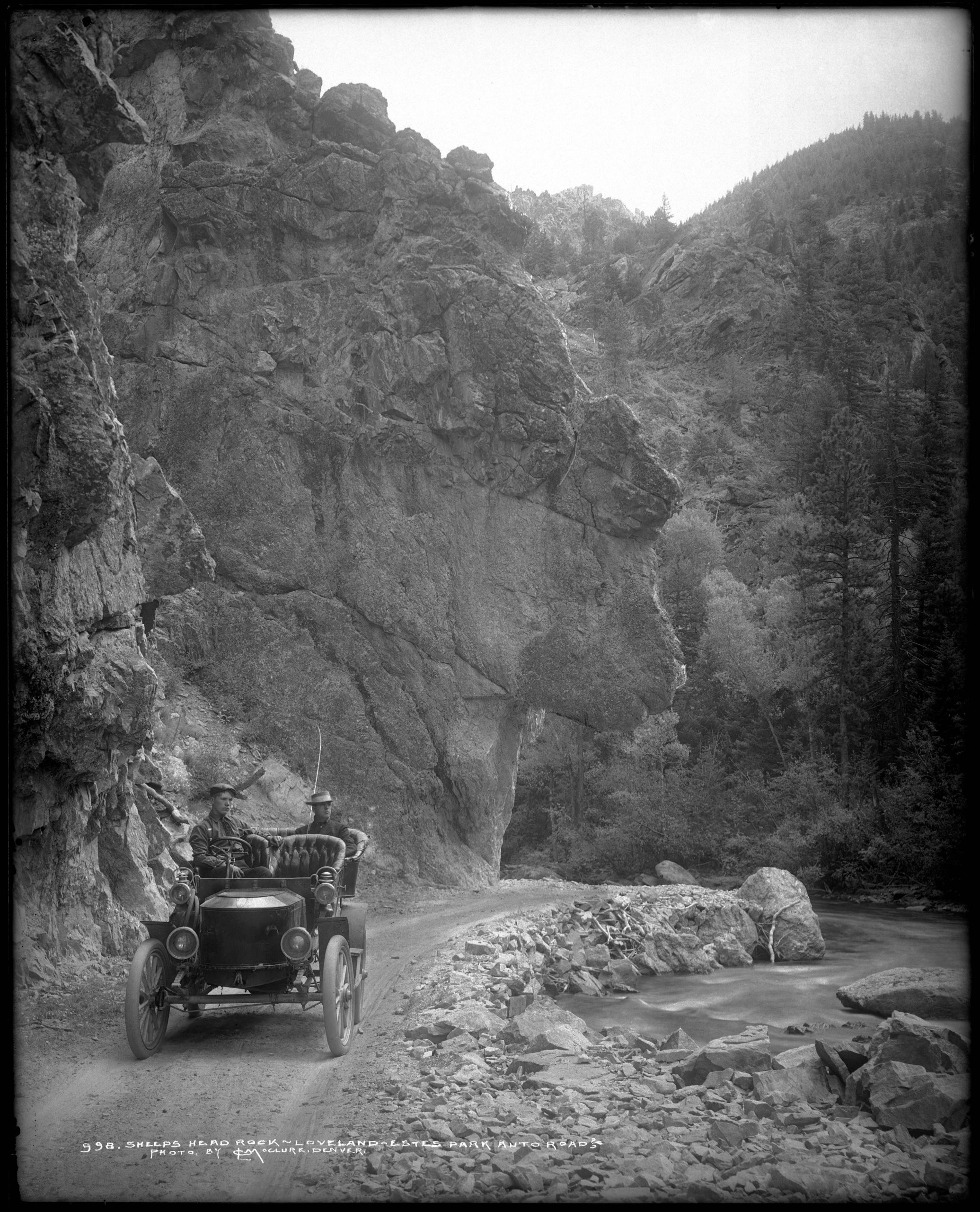 Idlewild Lodge - idlewildlodge.github.io - Denver Public Library Digital Collections - Sheep Head Rock