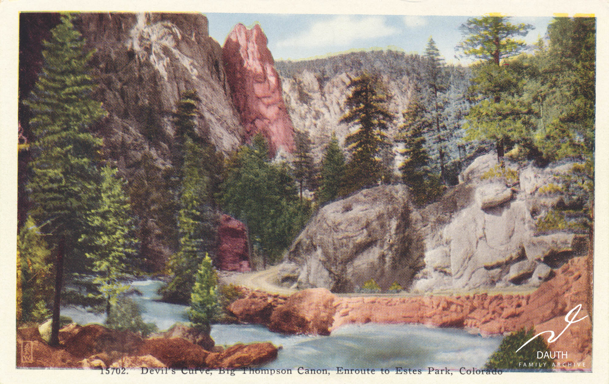 Forgotten Rock Formations Of The Big Thompson Idlewild Lodge