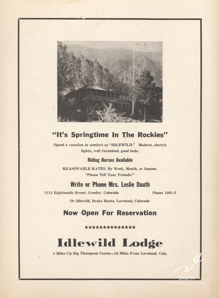 The Many Names of Idlewild Idlewild Lodge
