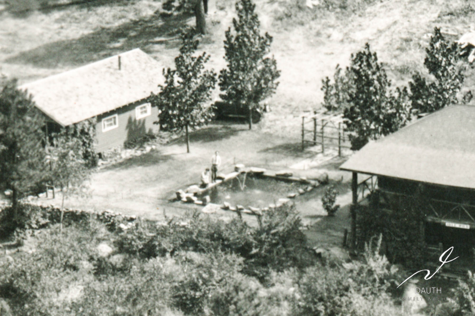 Idlewild Lodge - idlewildlodge.github.io - Circa 1928 - Idlewild Lodge - Looking south at Idlewild